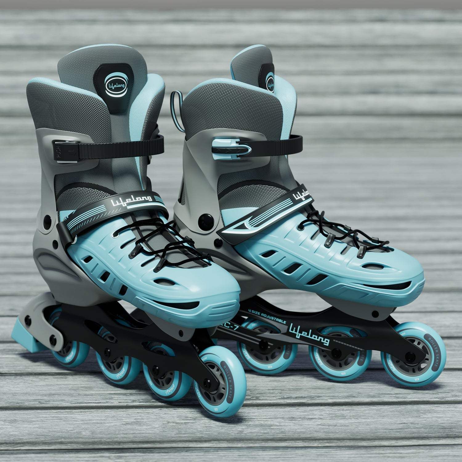 Inline Skates for Elevated Skating Experience Euro Shoe Size 35-38