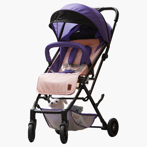 Lightweight Baby Stroller with One-Hand Fold