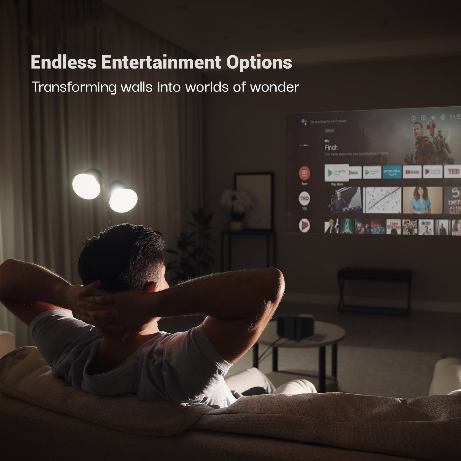 Smart Full HD Home Projector