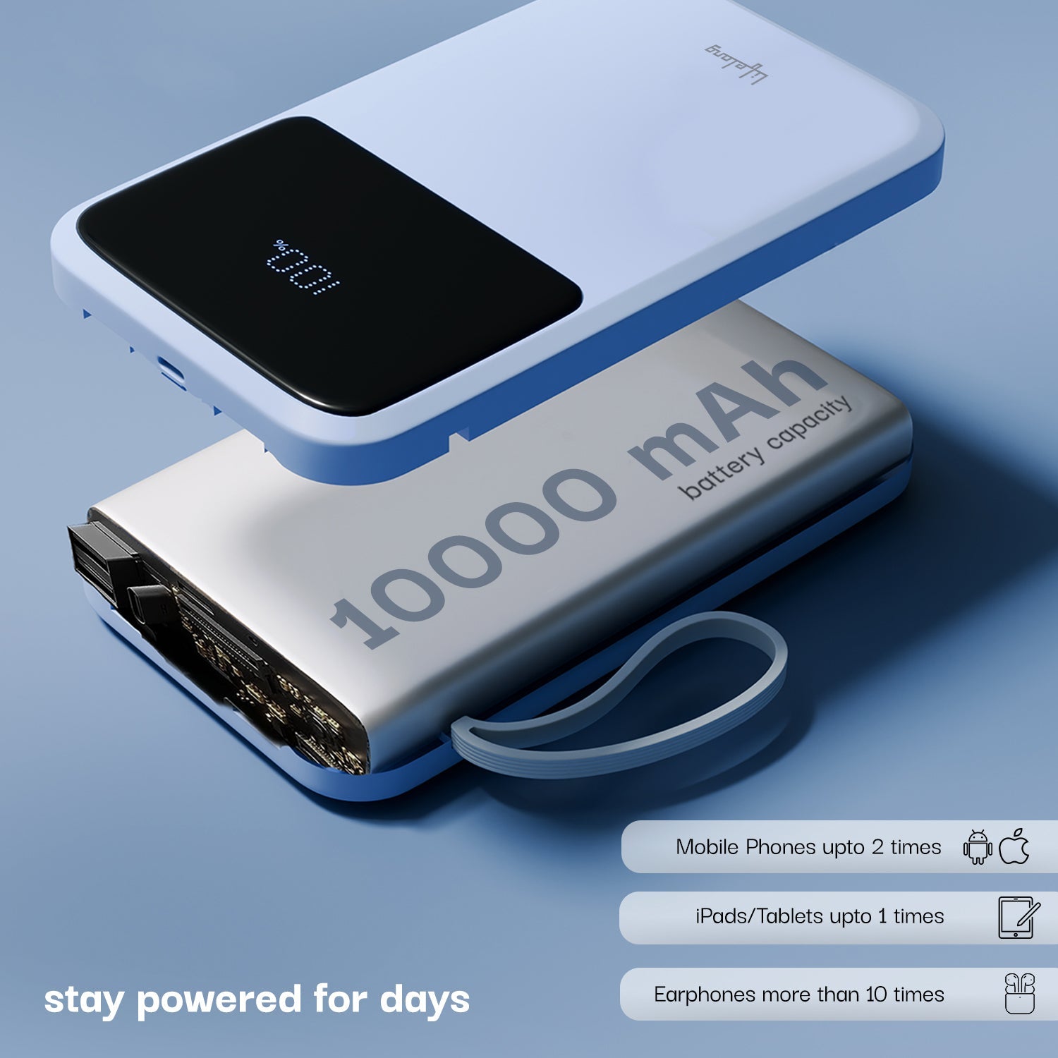 10000mAh Mini Power Bank