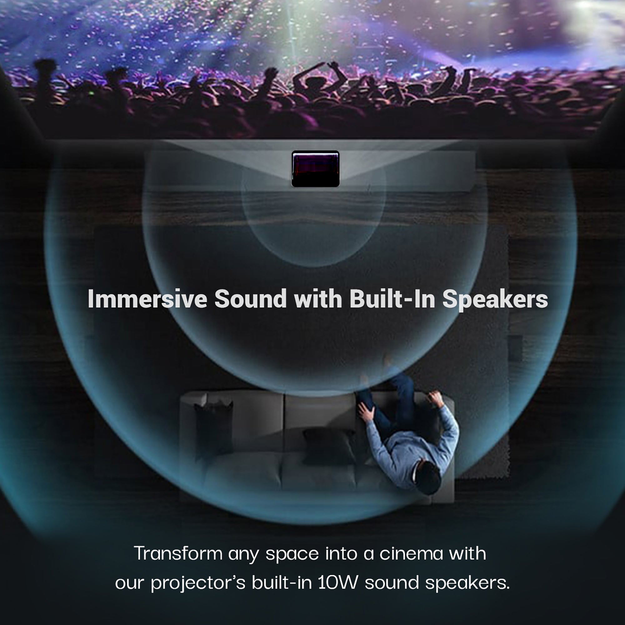 Smart Full HD Home Projector