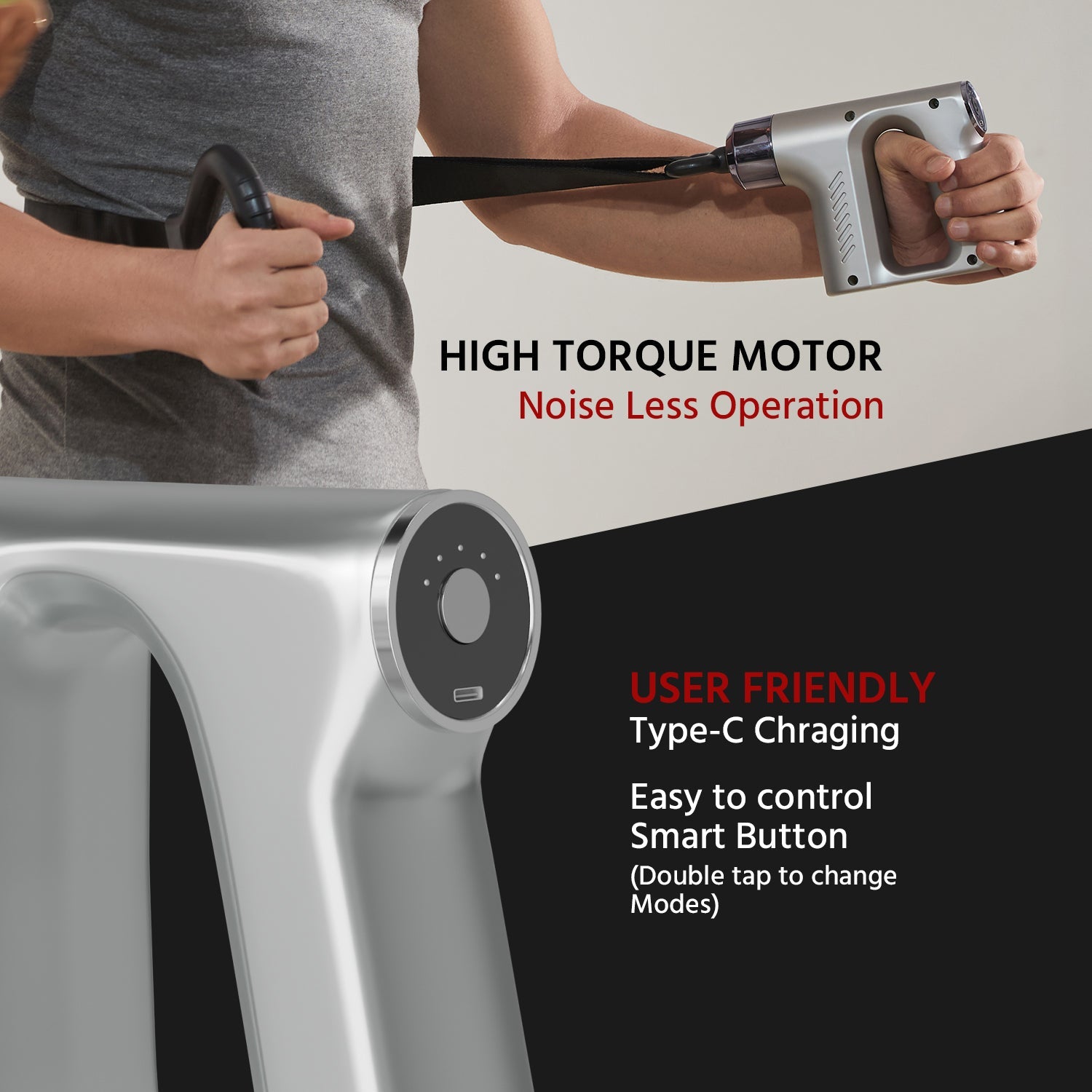 Rechargeable Percussion Massage Gun