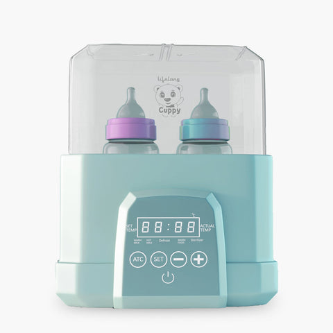 2-in-1 Bottle Warmer and Sterilizer for 2 Bottles