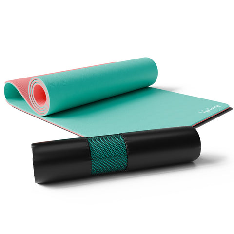 Dual Color 6mm TPE Yoga Mat for Home Gym