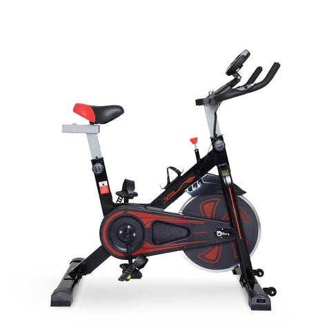 Fit Pro Spin Fitness Bike, Black & Red