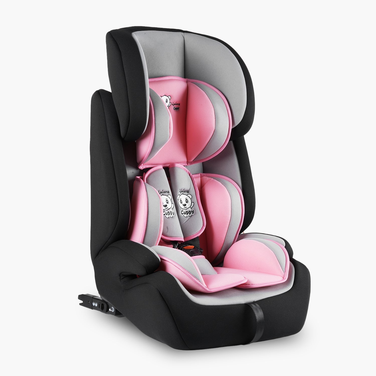 Isofix Car Seat with Adjustable Headrest