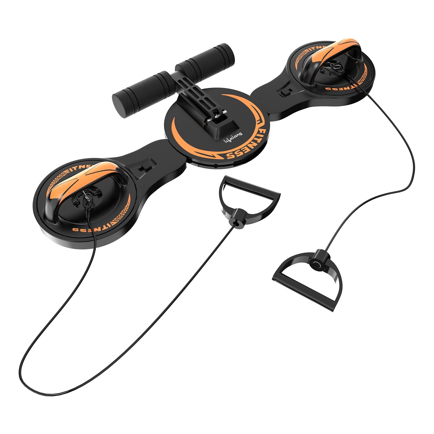 Push Up Board, Multi-Functional Push Up Bar with Resistance Bands