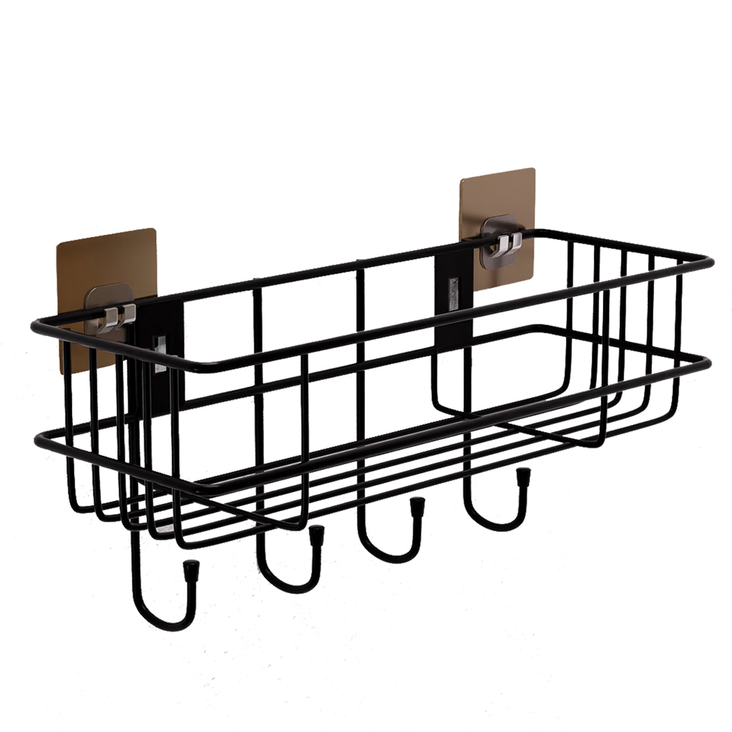 Mild Steel Wall-Mounted Bathroom Shelf