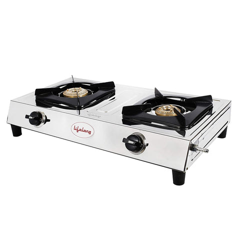 2 Burner Manual Ignition Gas Stove