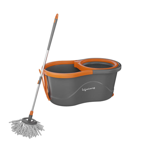 360° Spin Floor Mop Set with Bucket