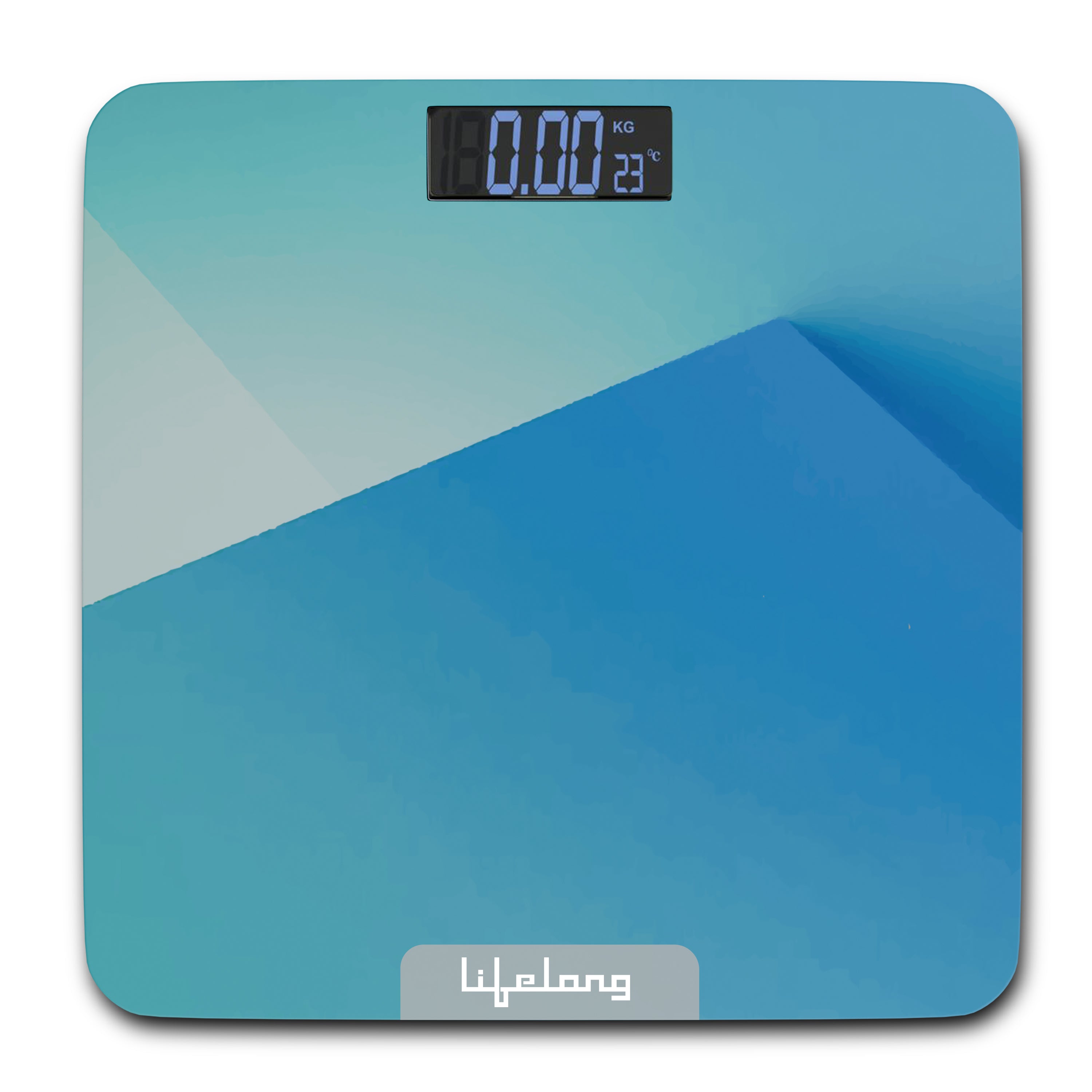 Digital Weighing Machine with LCD Display-Navy Blue