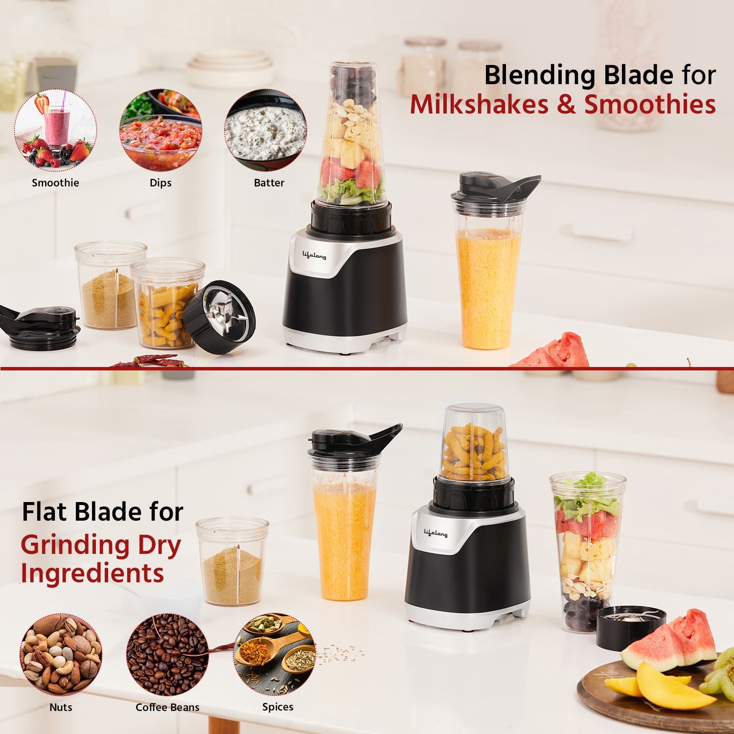 700W Nutri Blender with 4 Jars