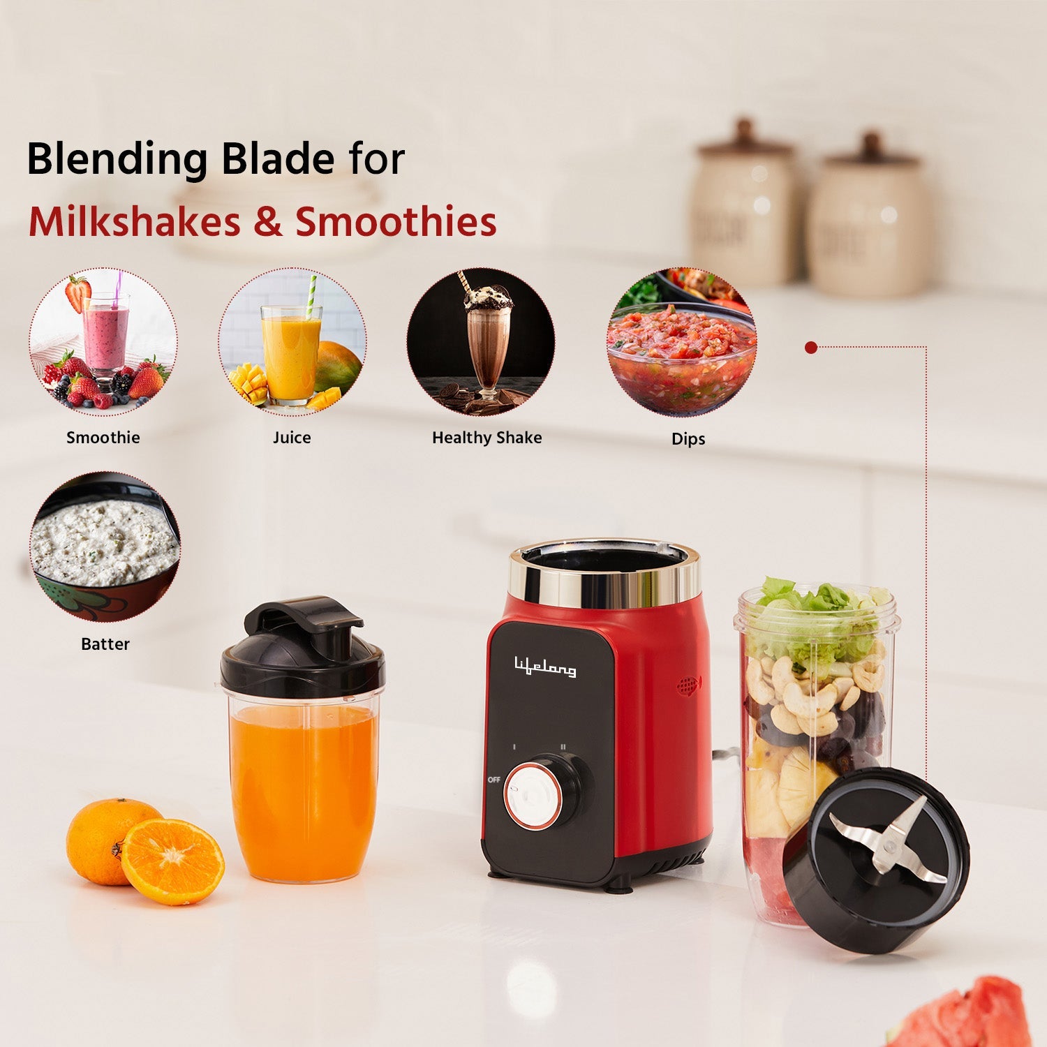 Nutri Blender with 2 Jars | 700ml & 500ml