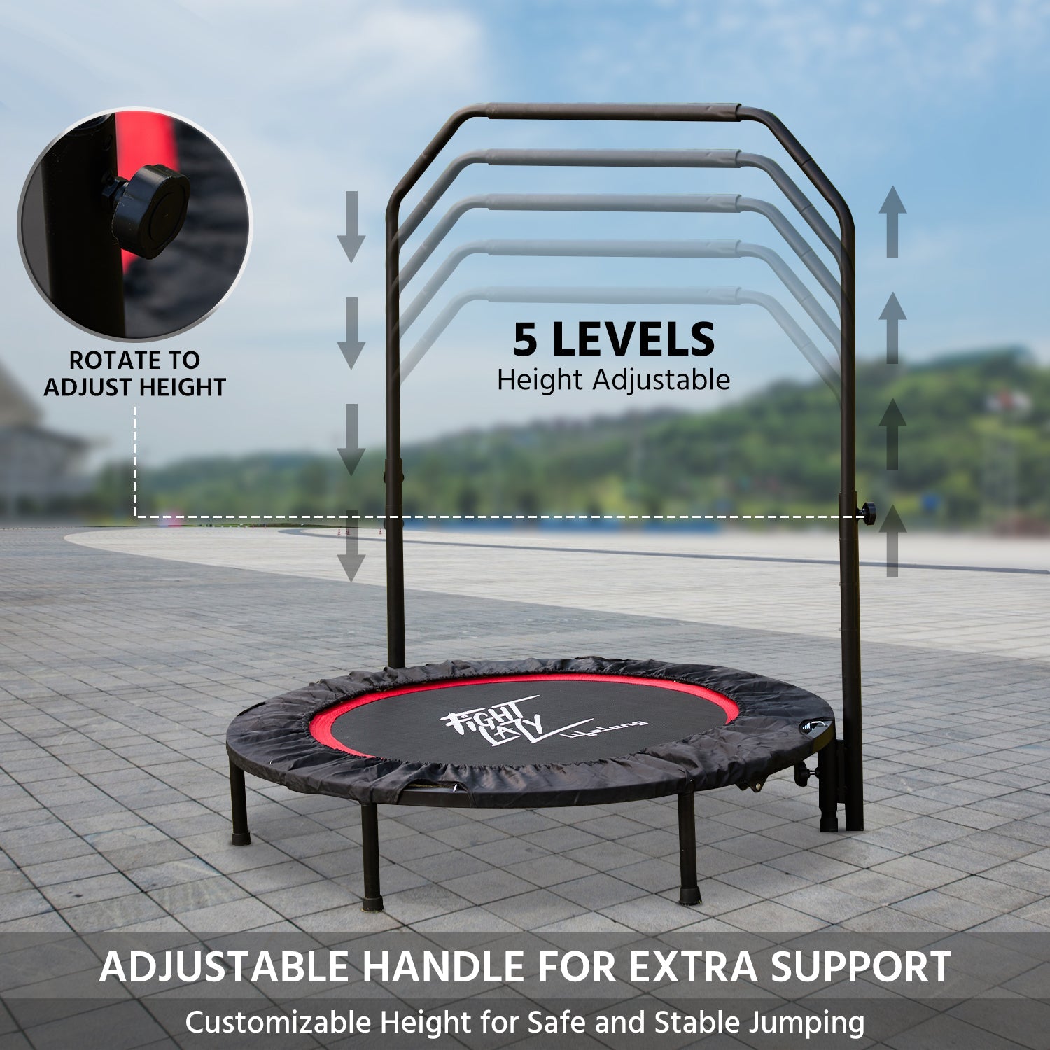 36-Inch Foldable Trampoline for Kids