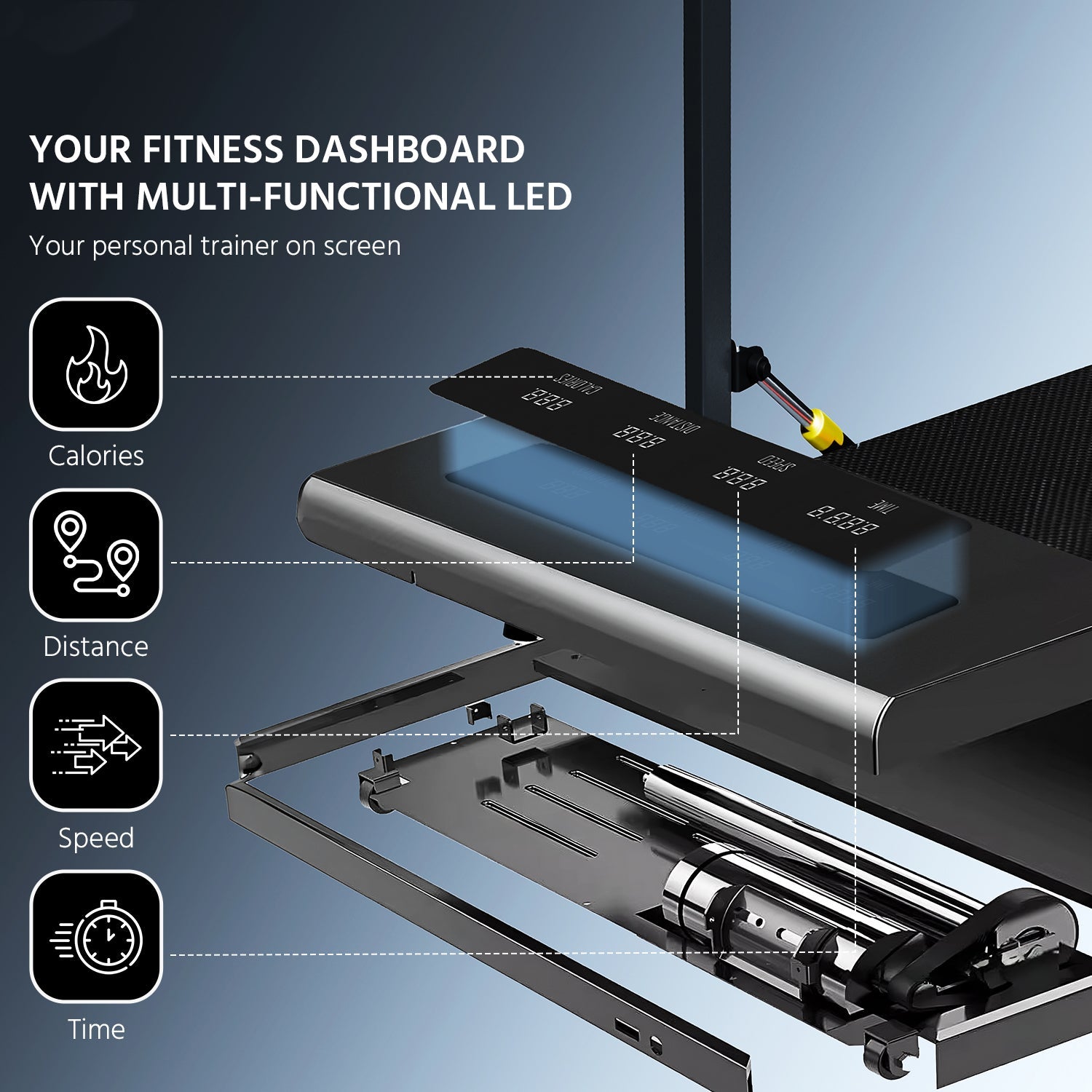 Foldable Walking Pad Treadmill