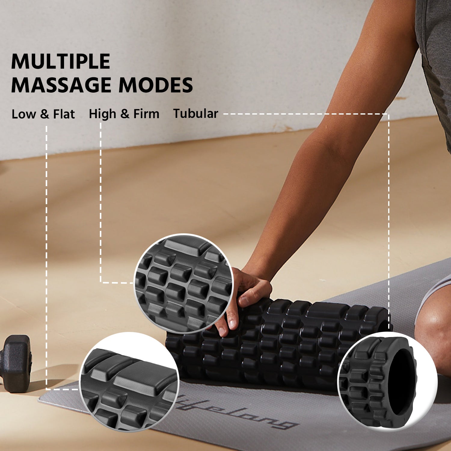 Deep Tissue Foam Roller for Muscle Recovery