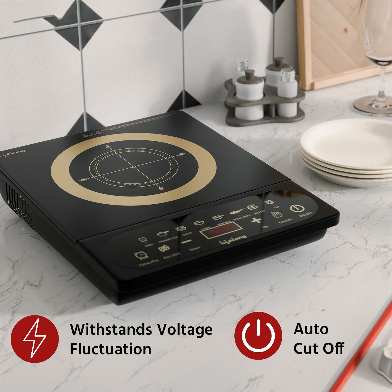 2100W Touch Panel Induction Stove