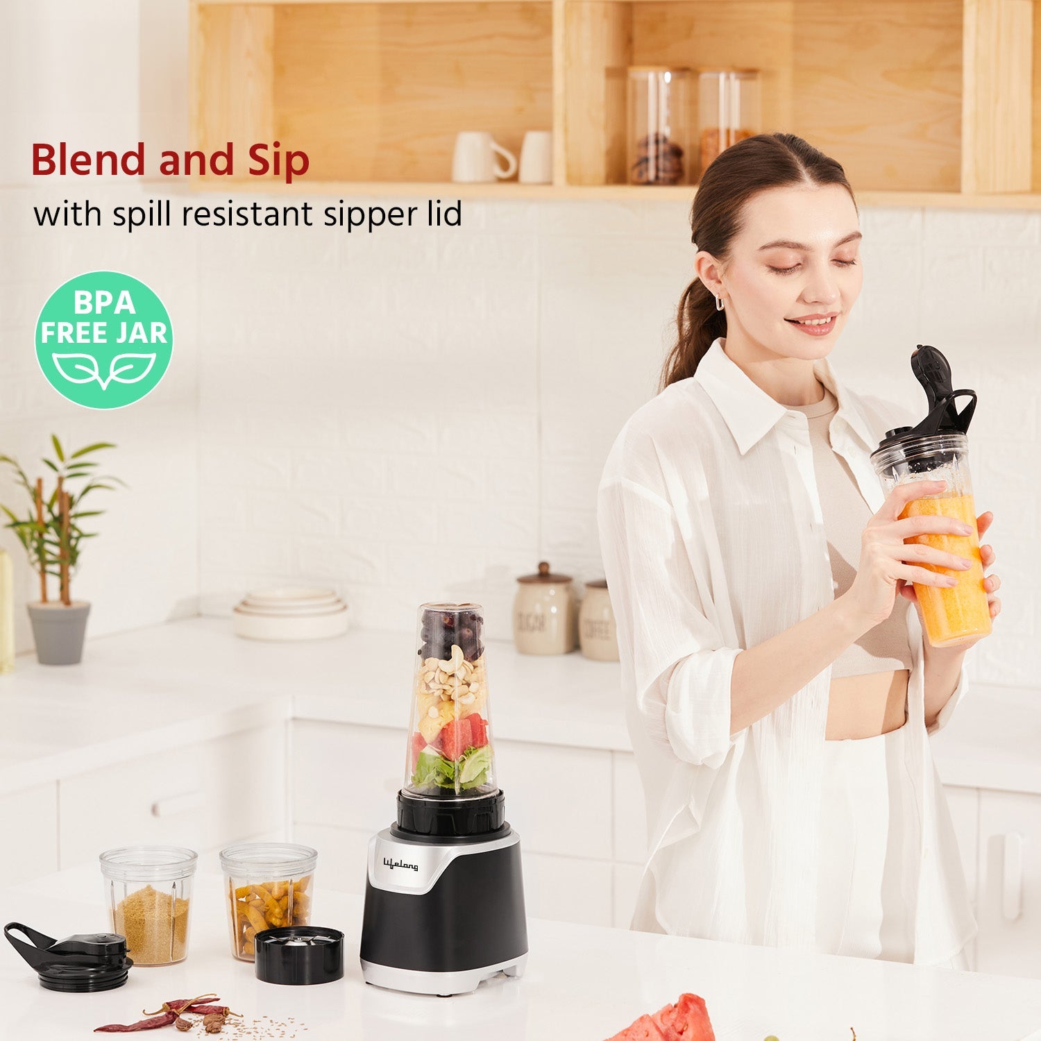 700W Nutri Blender with 4 Jars