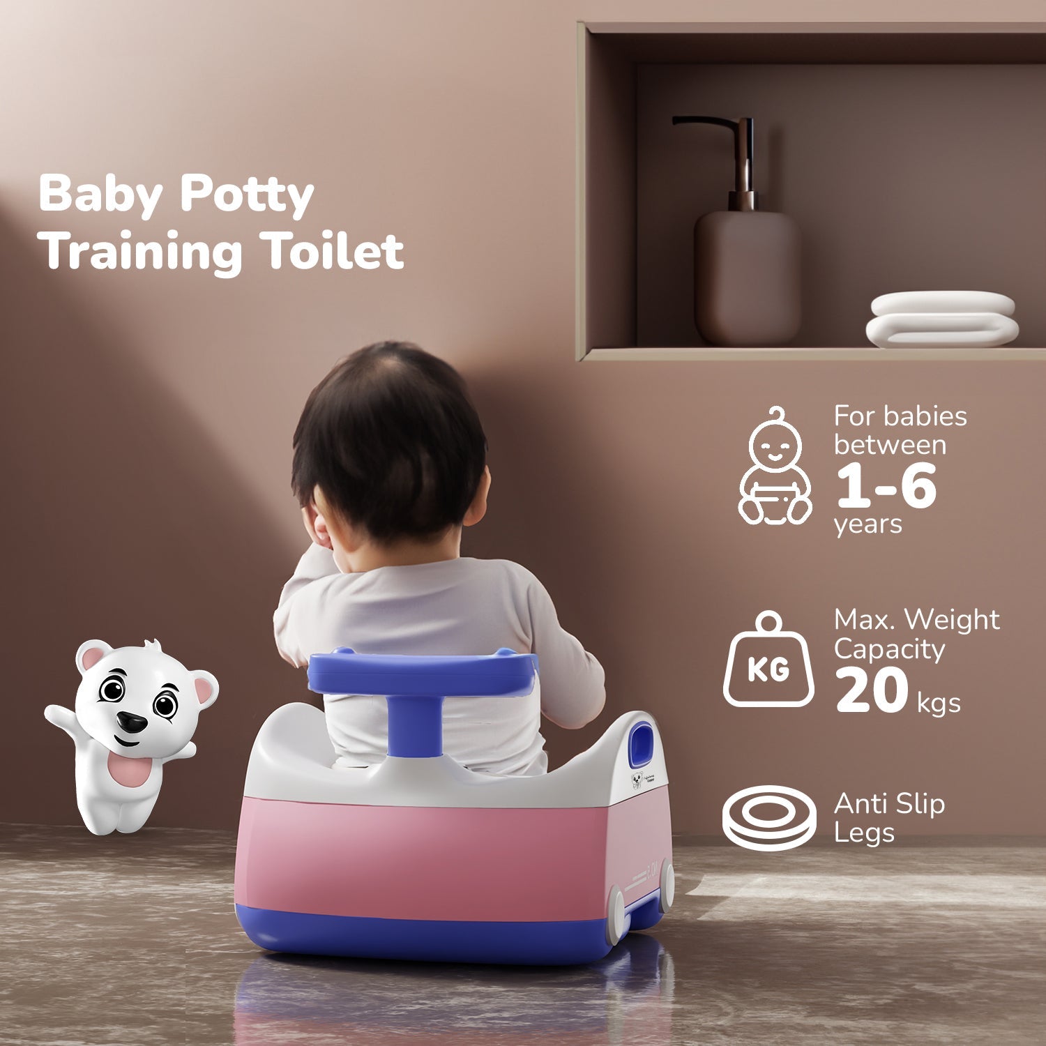 3-in-1 Baby Potty Training Seat