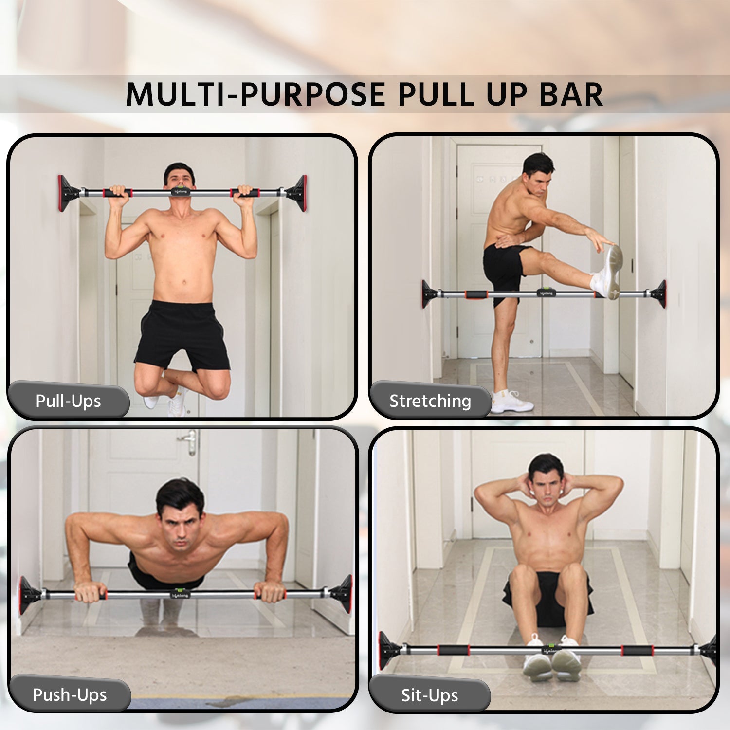 Adjustable Pull Up Bar for Home