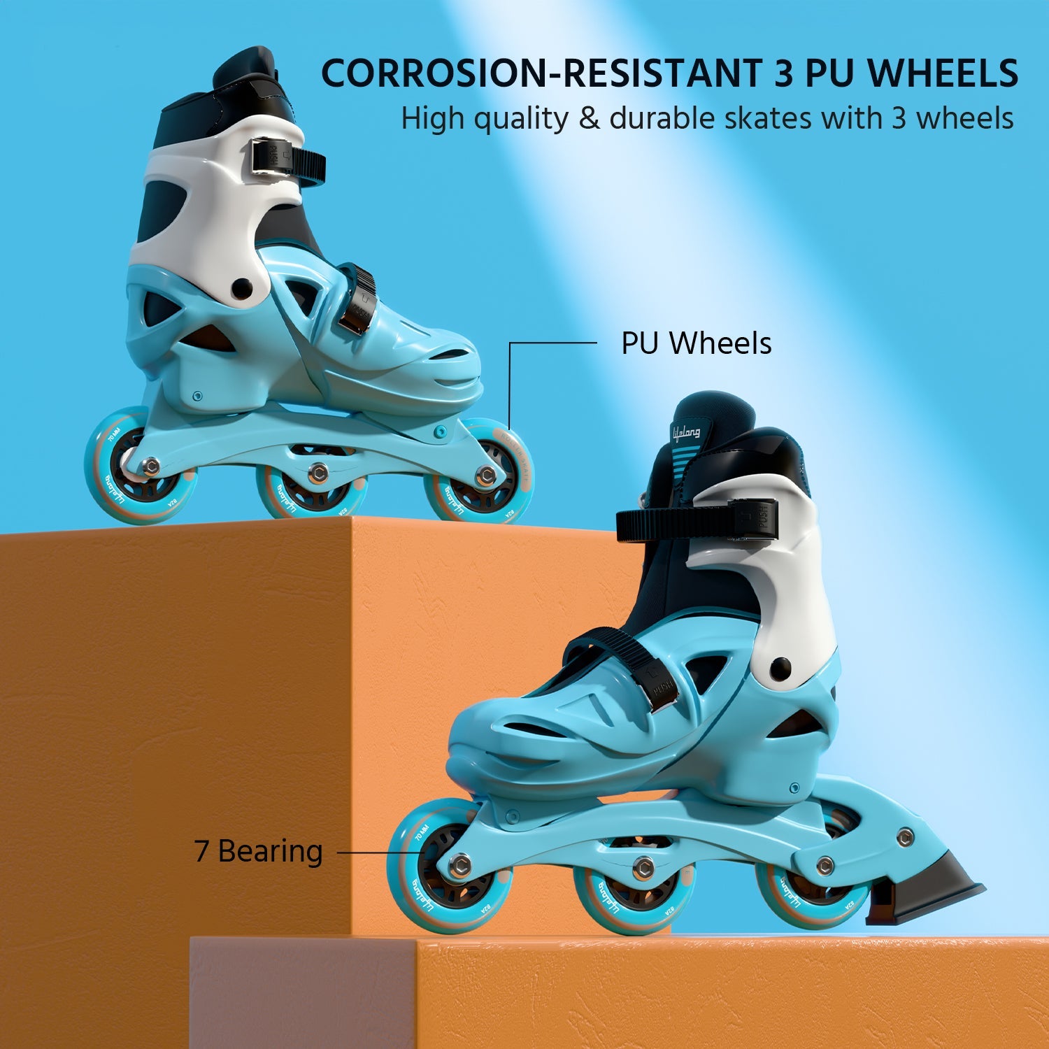 Inline Skates for Elevated Skating Experience UK Size J9-J12