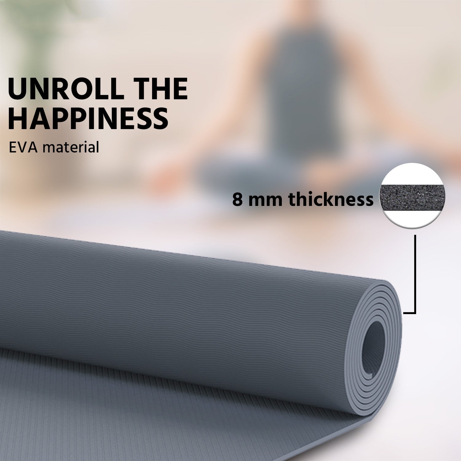 EVA Yoga Mat for Men and Women