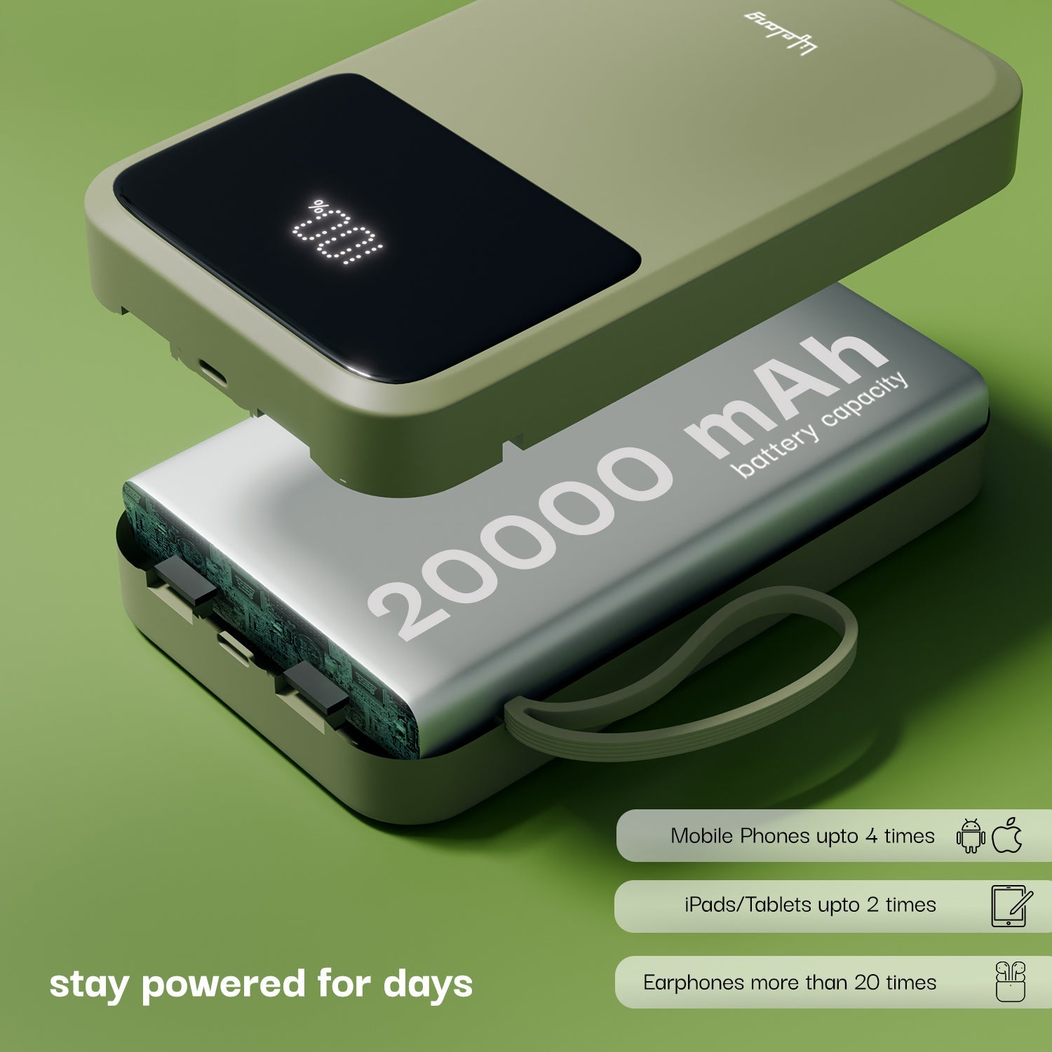 ZenCharge 20000 mAh Power Bank