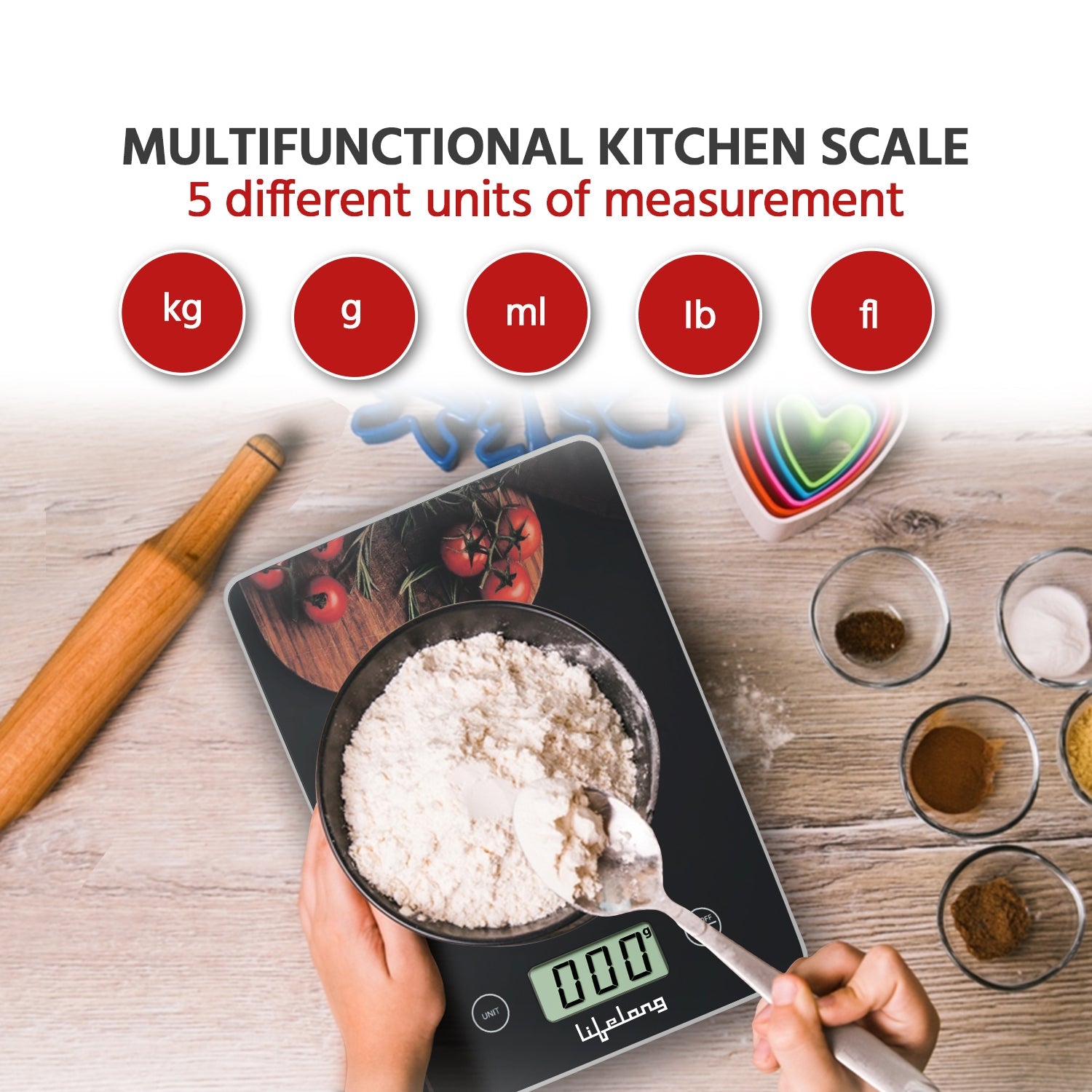 Digital Kitchen Weighing Scale