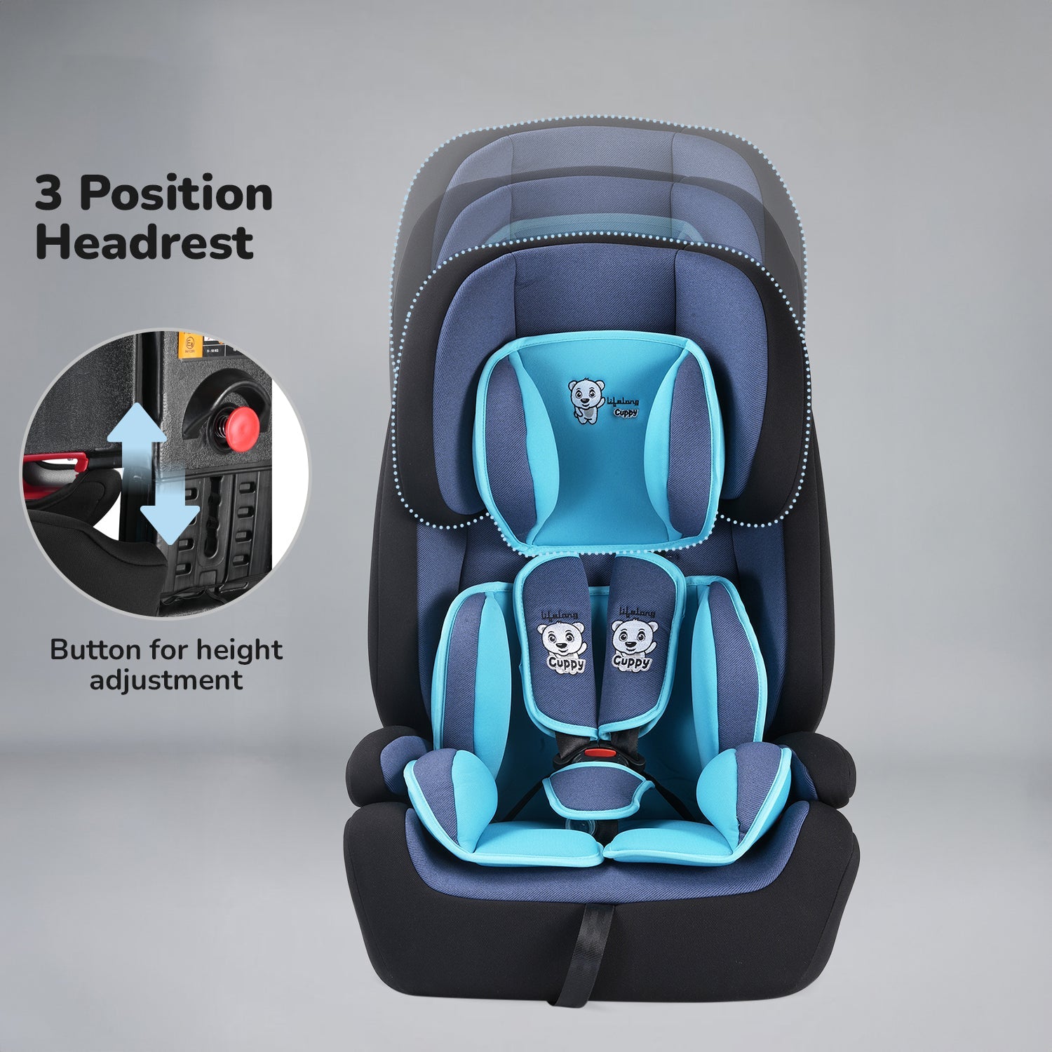 Isofix Car Seat for 9 Months to 12 Years