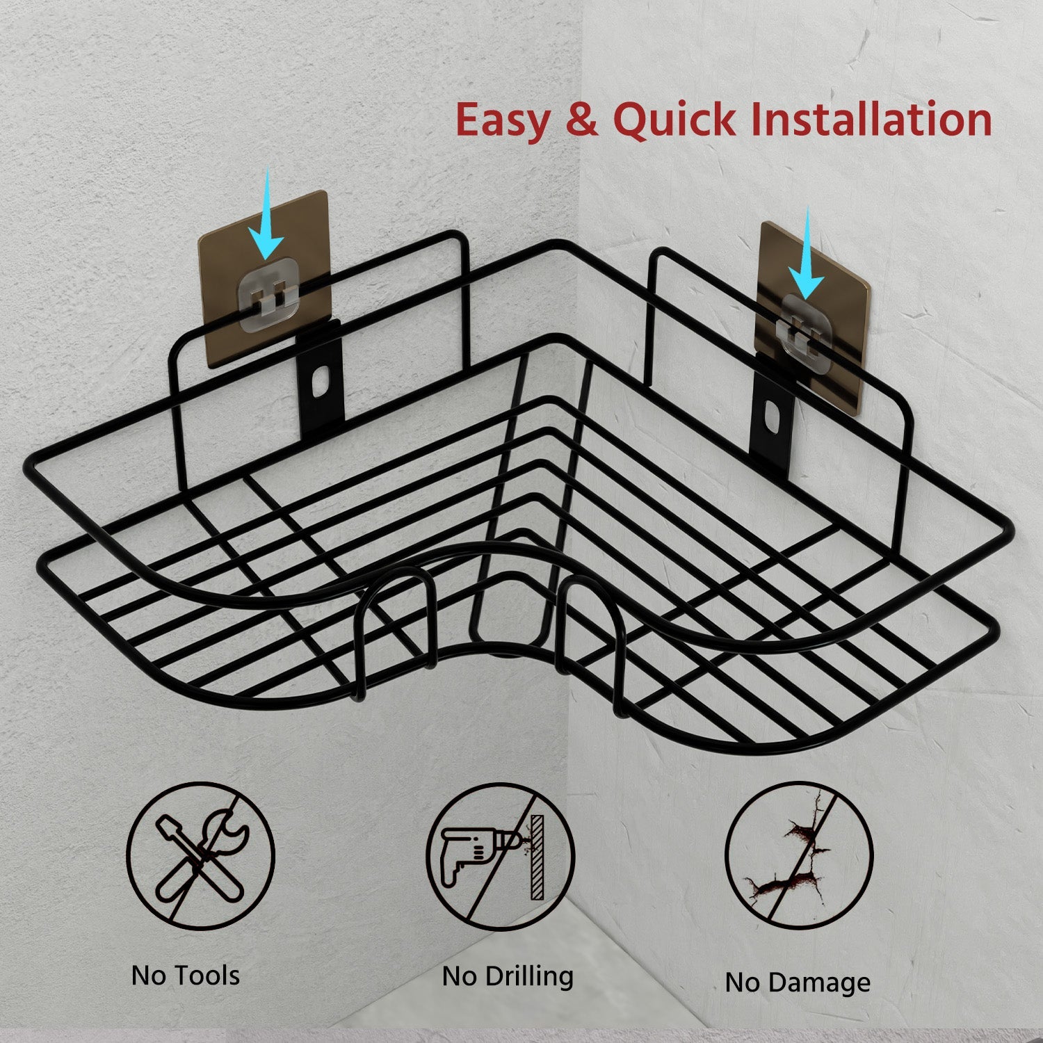 Bathroom Corner Shelf for Storage