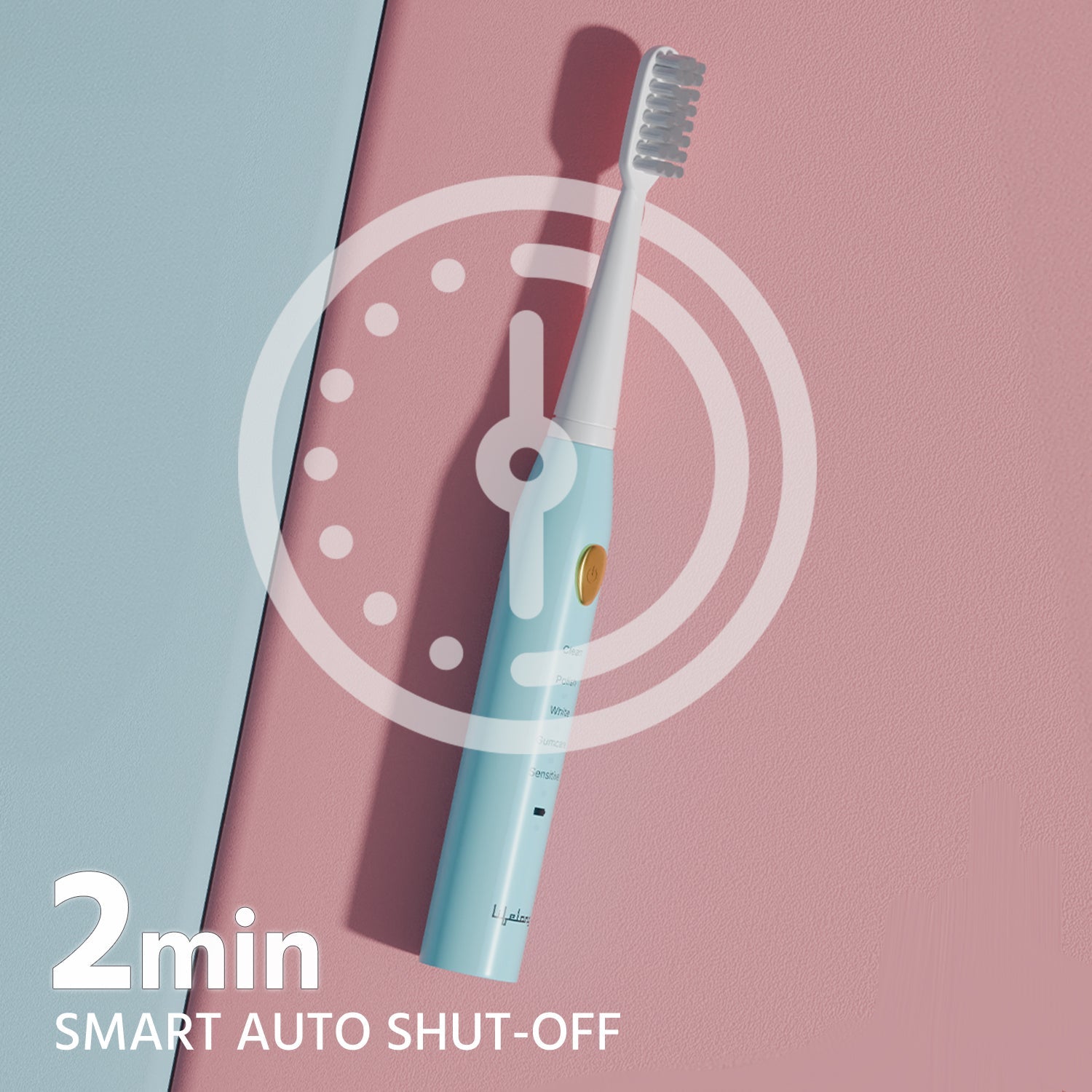 Rechargeable Smart Toothbrush with 5 Modes