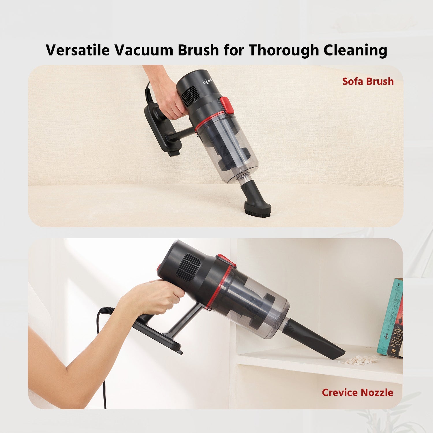 600W Handheld & Stick Vacuum Cleaner