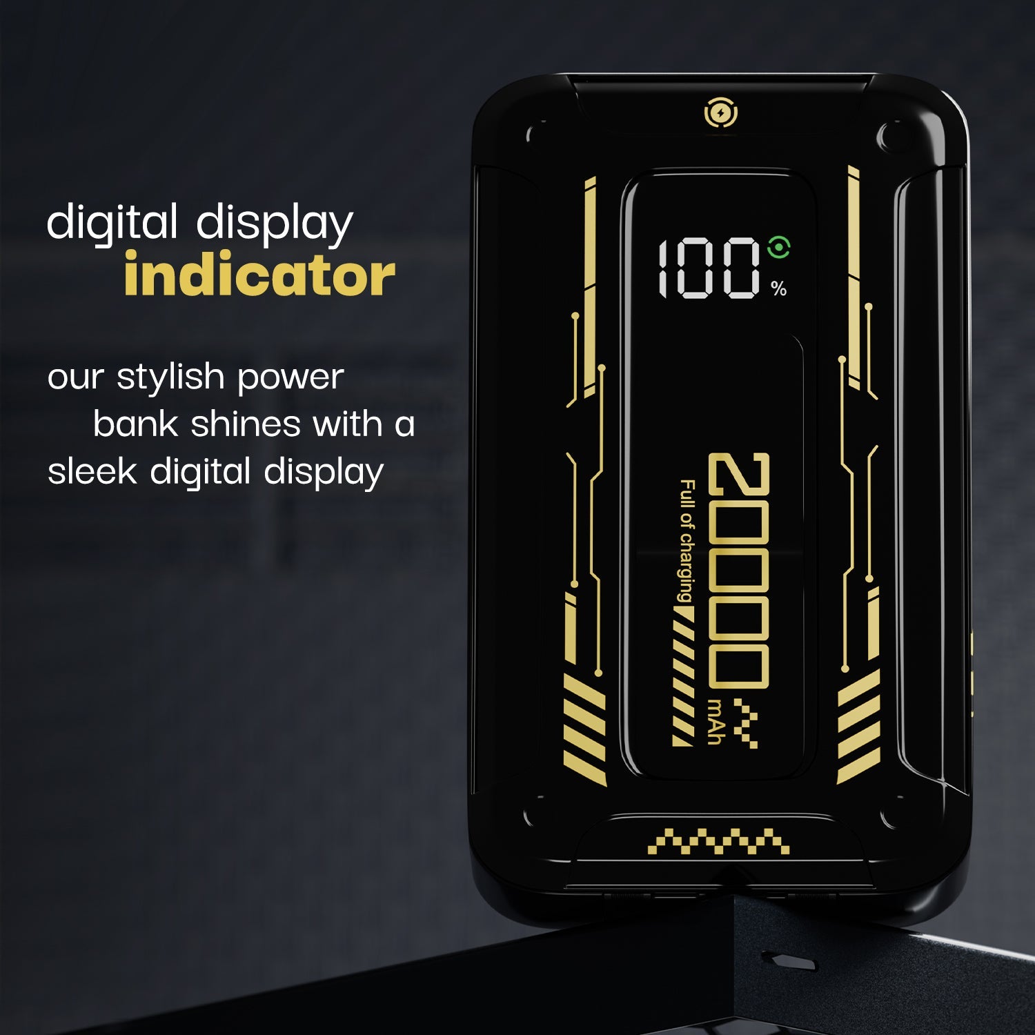 Compact 20000mAh Fast Charge Power Bank