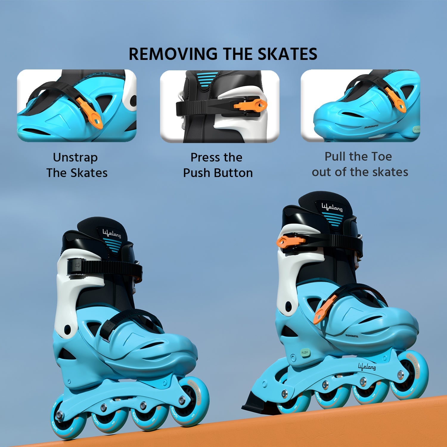 Inline Skates for Elevated Skating Experience UK Size 4-7