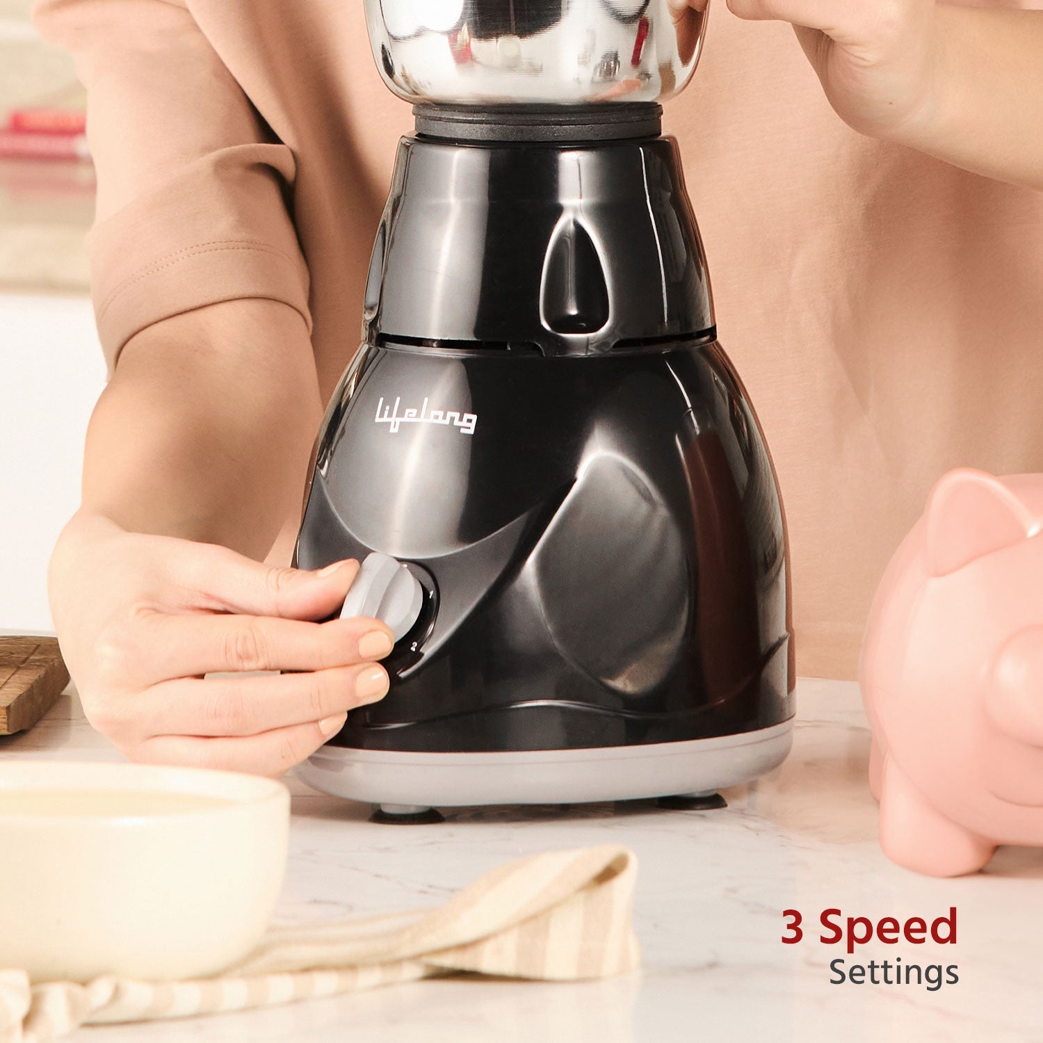 Mixer Grinder with 3 Jars