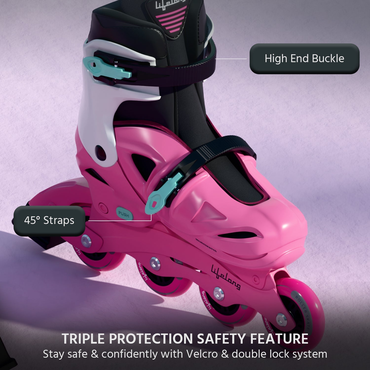 Inline Skates for Elevated Skating Experience UK Size 4-7