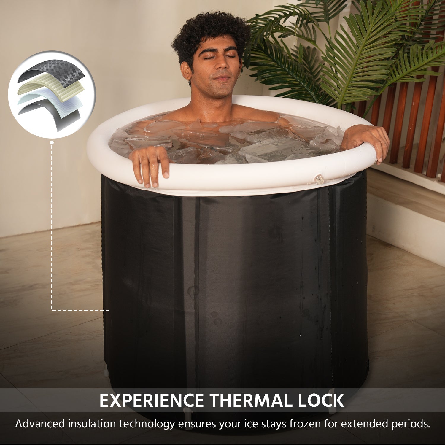 Ice Bath Tub for Rejuvenating Cold Therapy