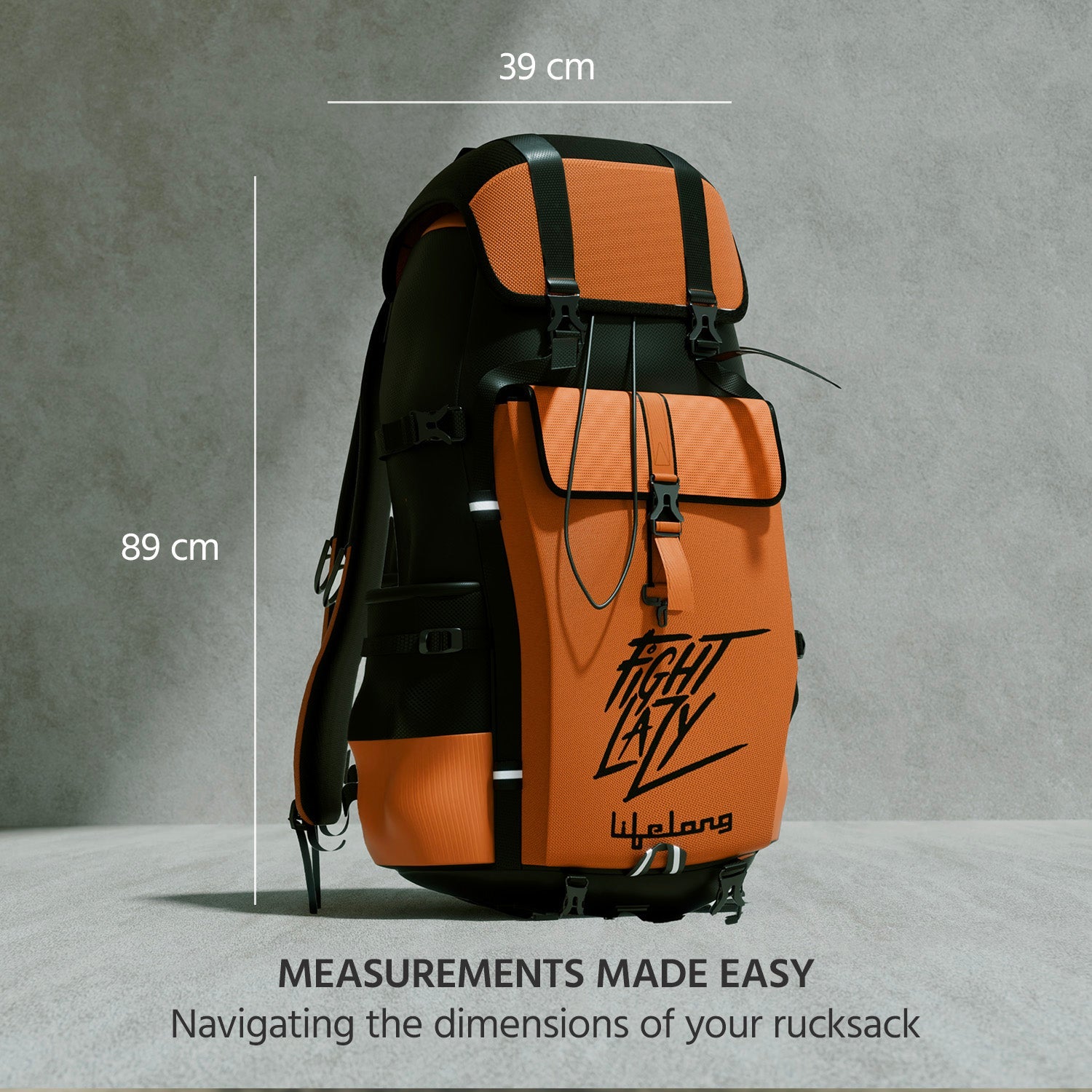 Trekking Backpack with Padded Support