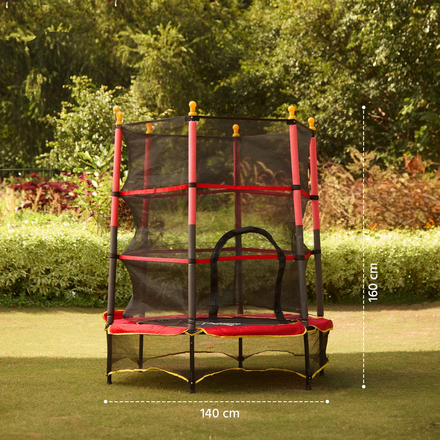 55-Inch Kids Trampoline with Safety Net