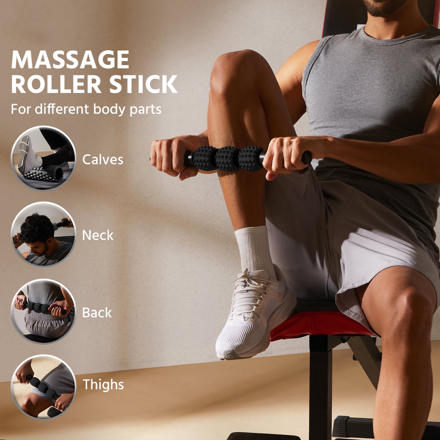 Portable Foam Roller for Home Gym