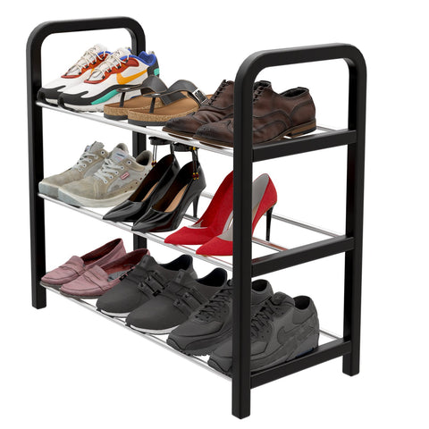 3-Tier Shoe Rack for Home Organizer