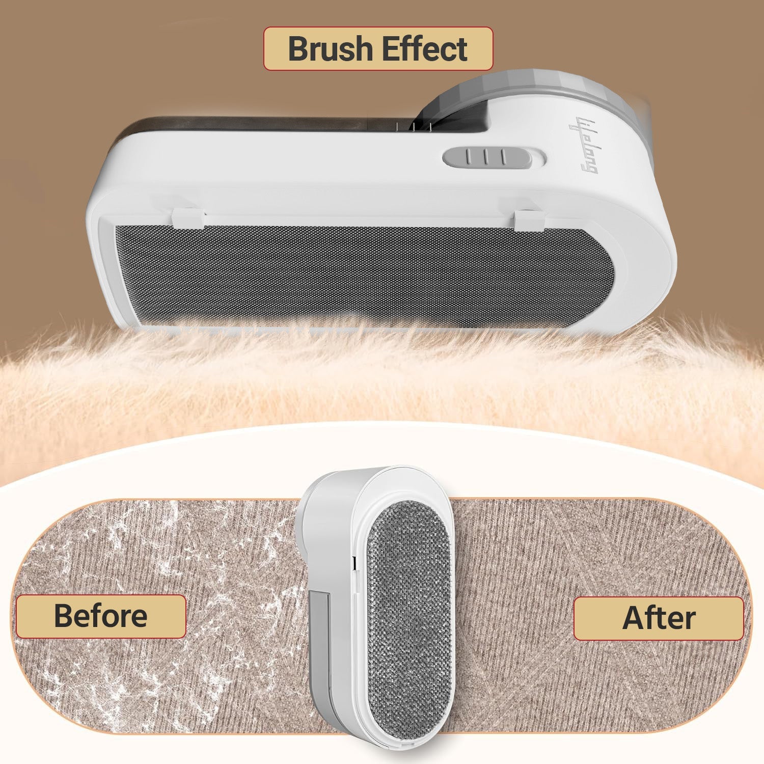 2-in-1 Lint Remover with Brush