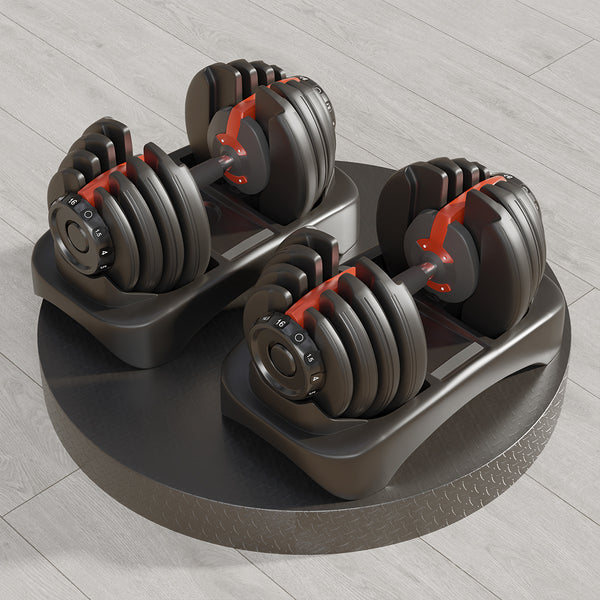 Adjustable Dumbbells Set