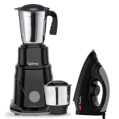 500W Mixer Grinder & 1100W Iron Combo